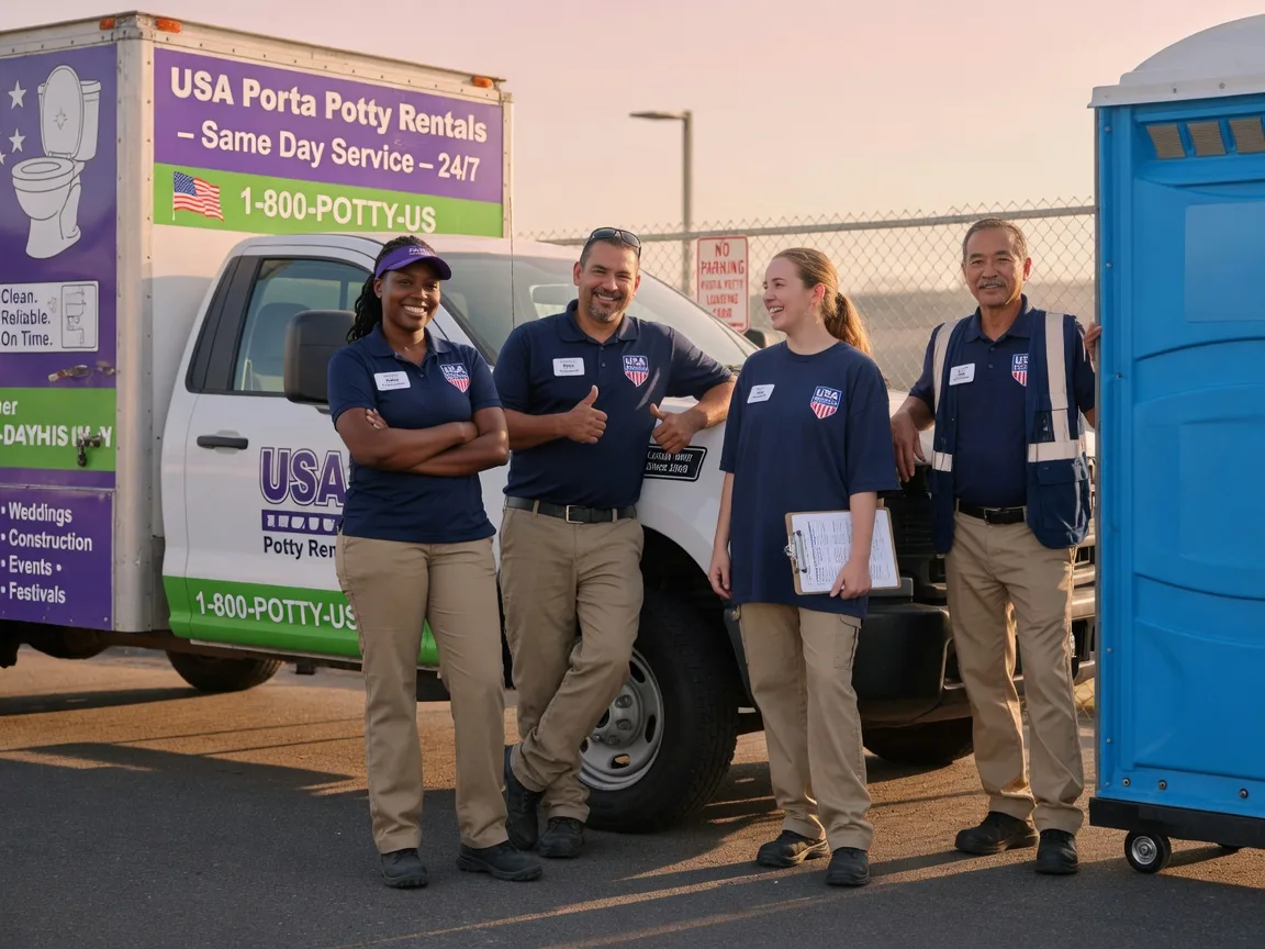 Porta Potty Rental company in Stevinson, CA