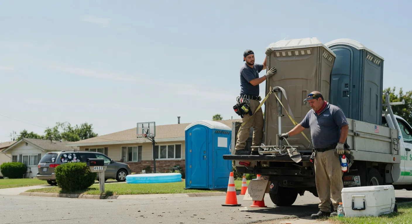 Porta Potty Rental in Stevinson, CA near me