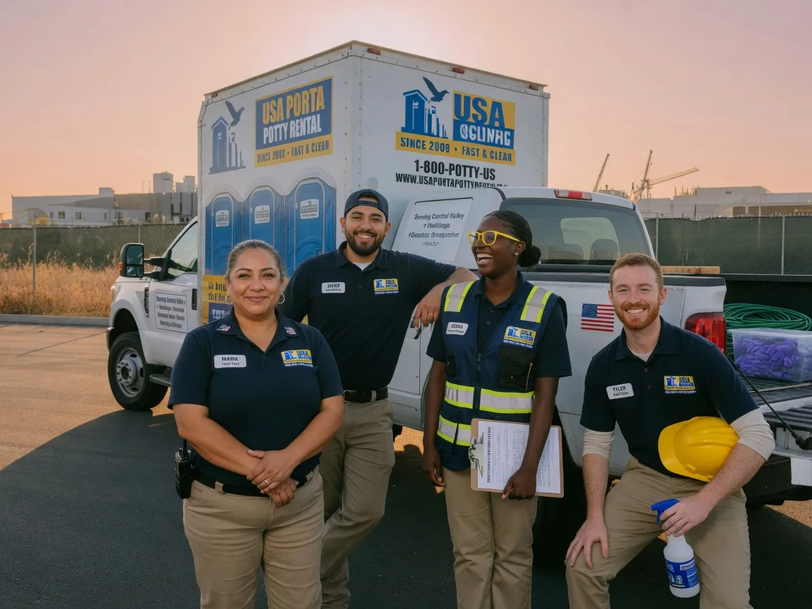 Portable Toilet Rental company in Stevinson, CA